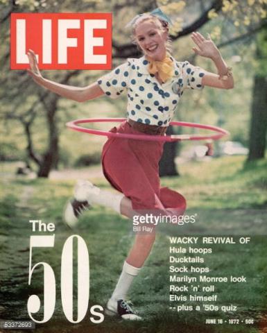 Life magazine cover of the hula hoop